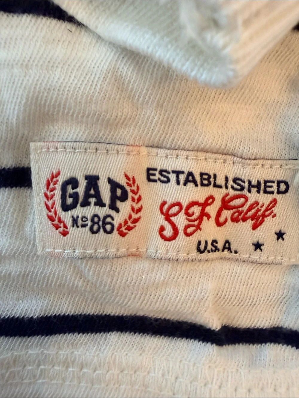 GapKids Striped Rugby Polo Shirt – Boys Size 10
